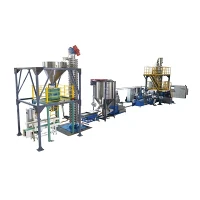 Plastik Bio-degradbale komposti u pelletizing Serje